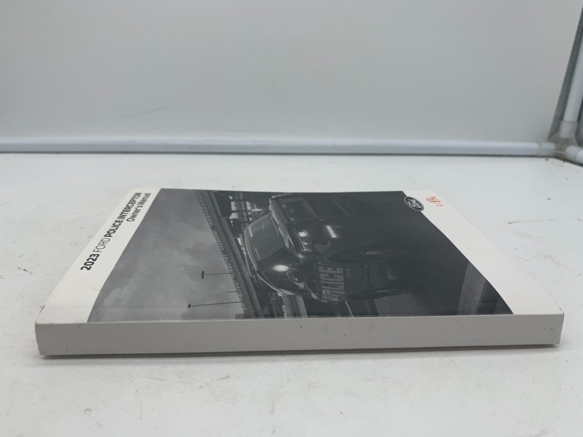 2023 Ford Police Interceptor Utility Owners Manual OEM A01B55008
