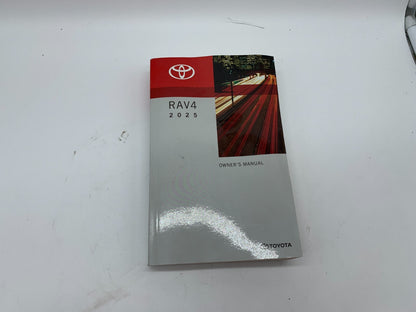 2025 Toyota RAV4 RAV 4 Owners Manual OEM D03B28005