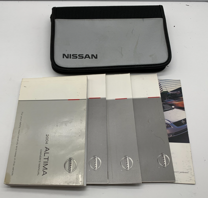2003 Nissan Altima Owners Manual Set with Case OEM R01B17016