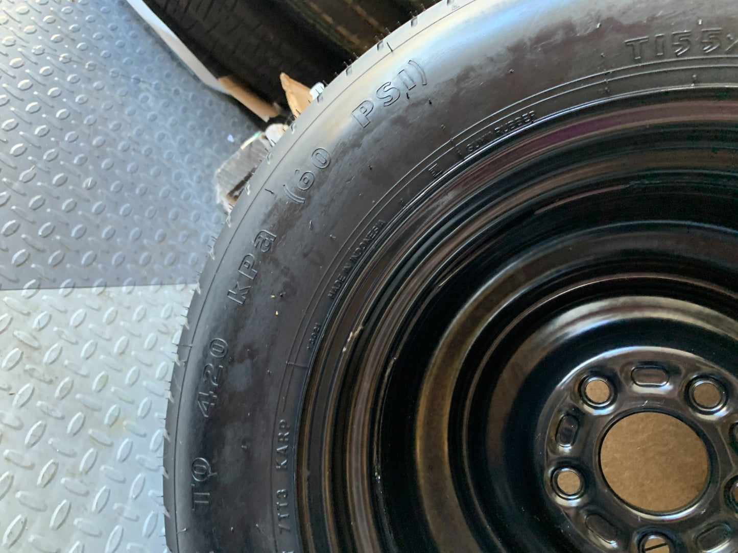 2010-2020 Nissan Rogue 16" Spare Tire Wheel Compact Donut T155/90D16 Goodyear