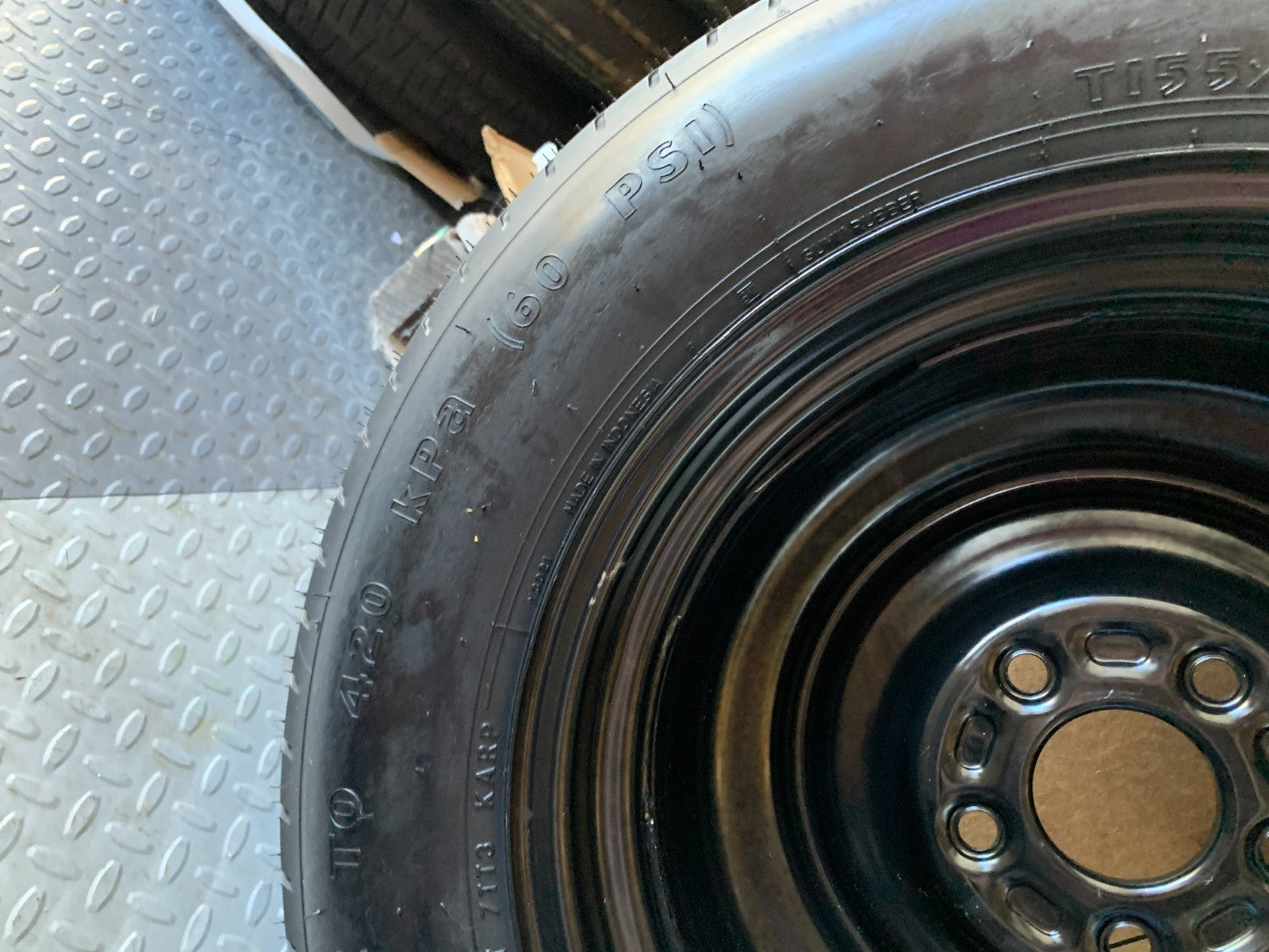 2010-2020 Nissan Rogue 16" Spare Tire Wheel Compact Donut T155/90D16 Goodyear