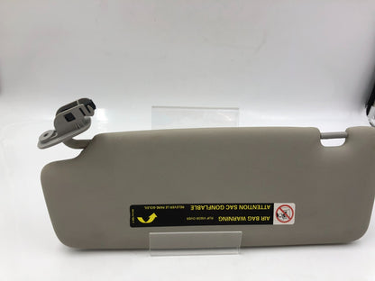 2002-2008 Audi A4 Sedan Passenger Sun Visor Gray Illuminated OEM C02B45060