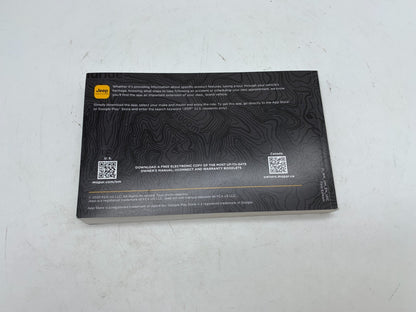 2021 Jeep Grand Cherokee Owners Manual OEM A03B43012