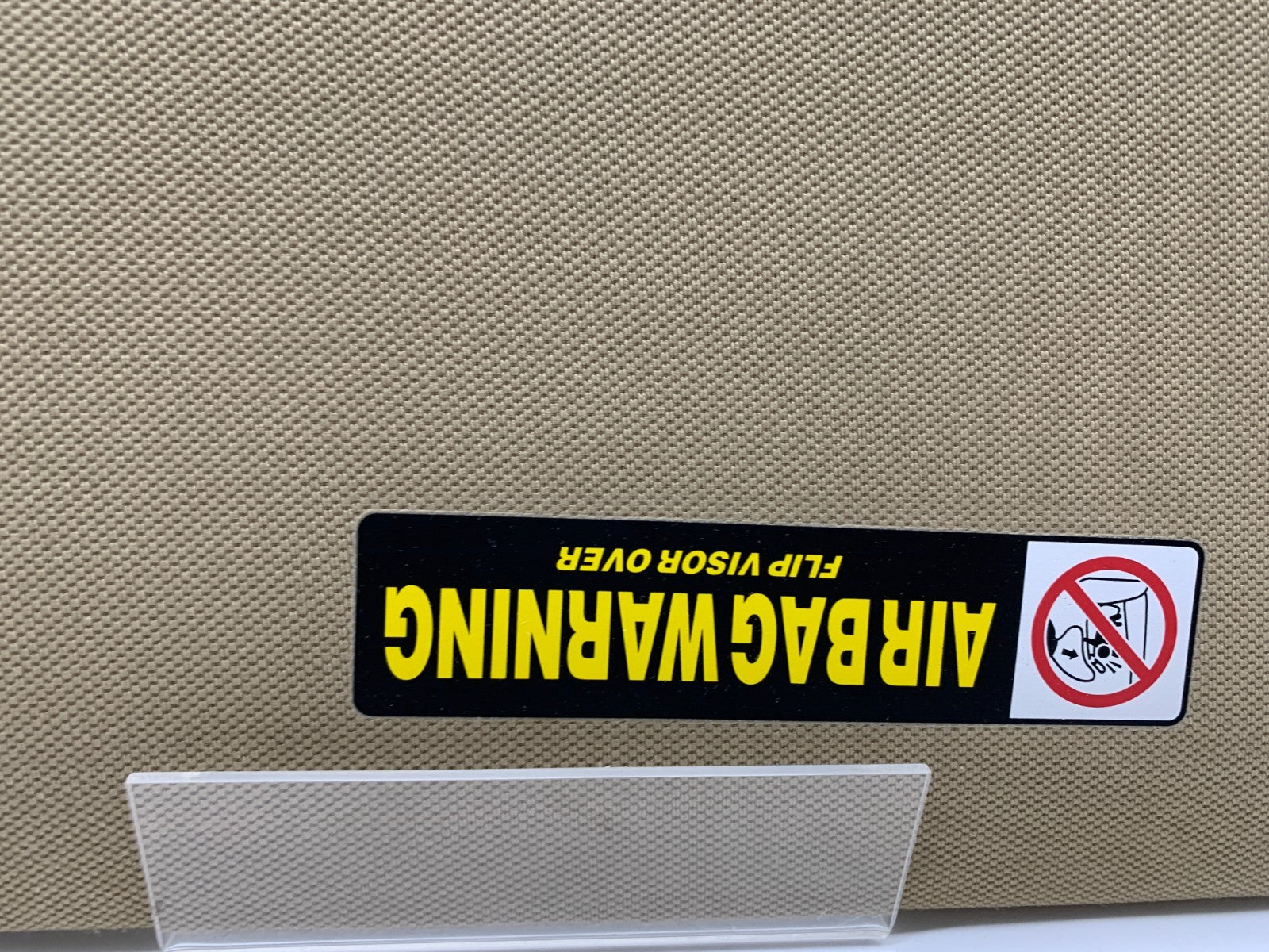 2006-2010 Honda Odyssey Passenger Sun Visor Gray Illuminated OEM C04B20028