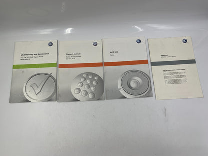 2012 Volkswagen Jetta GTI Owners Manual Set with Case OEM E01B57007