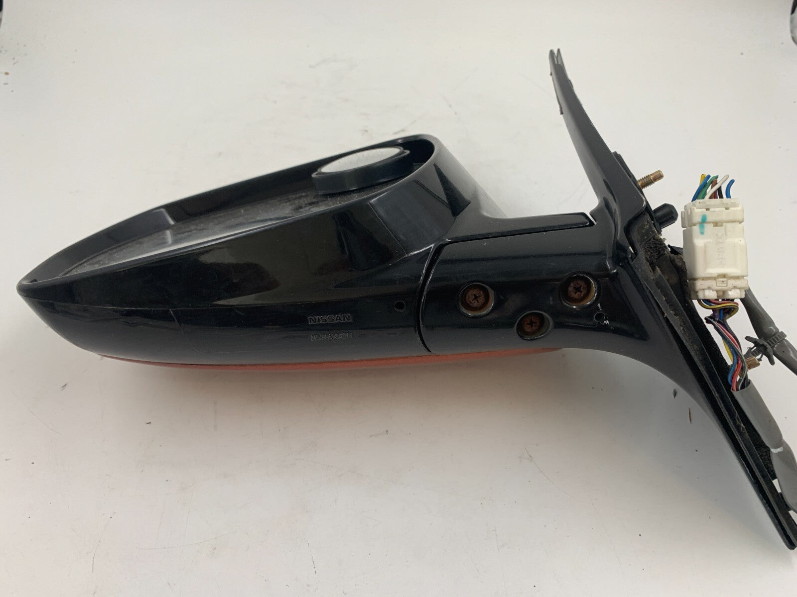 2003-2004 Nissan Murano Driver Side View Power Door Mirror Orange OEM C03B31002