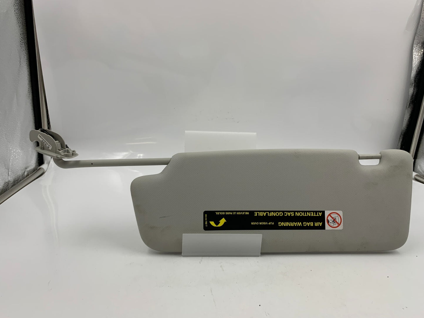 2009-2012 Audi A4 Passenger Sun Visor Gray Illuminated OEM B01B53008