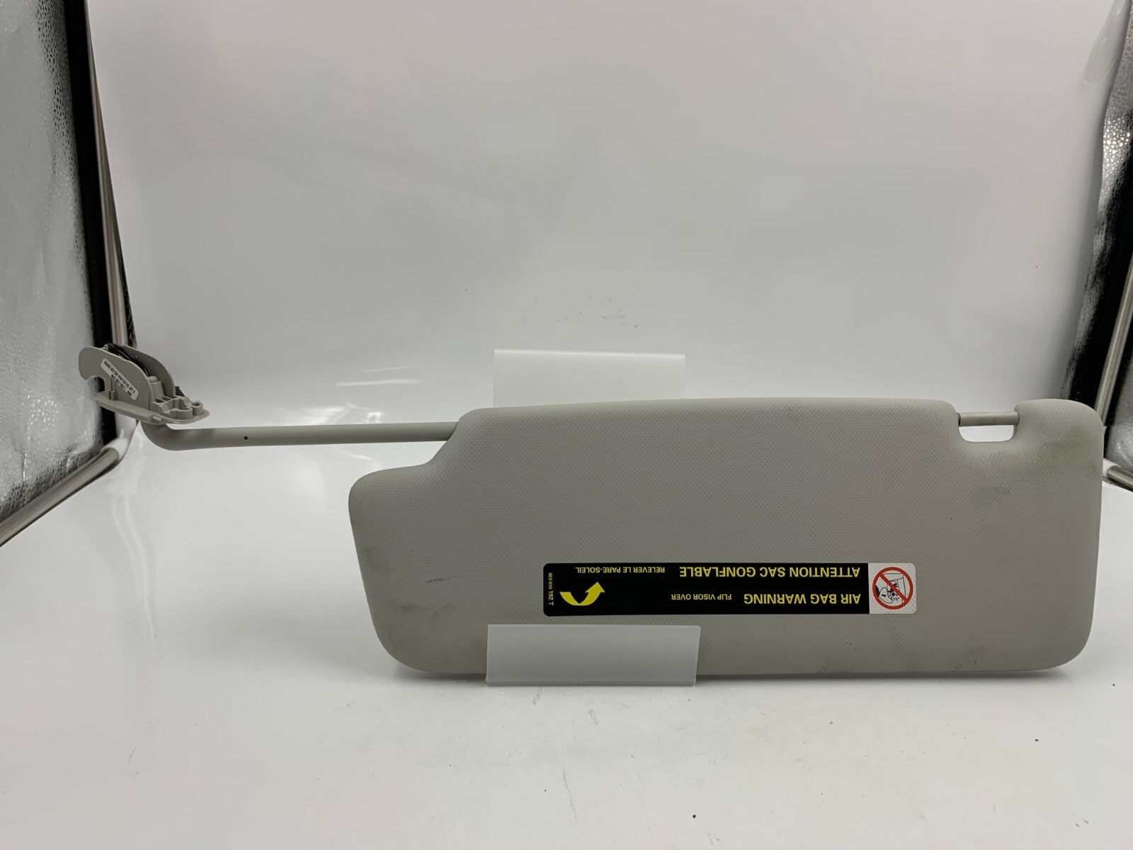 2009-2012 Audi A4 Passenger Sun Visor Gray Illuminated OEM B01B53008