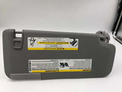 2017-2021 Chevrolet Trax Driver Sun Visor Gray OEM B02B05050
