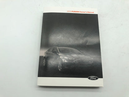 2019 Ford Fusion Owners Manual Set with Case OEM C02B45047