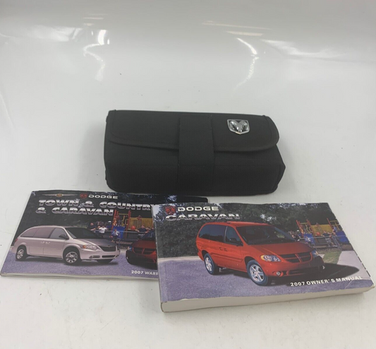 2007 Dodge Caravan Owners Manual Set with Case OEM C03B02088