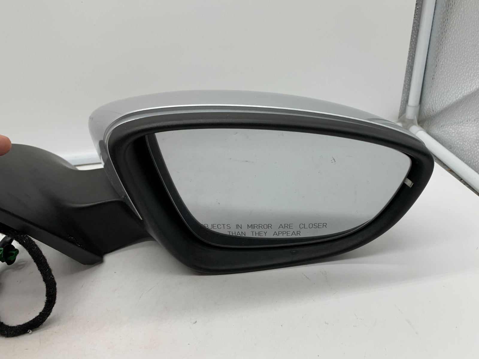 2009-2012 Volkswagen CC Passenger Side View Power Door Mirror Silver A01B08064