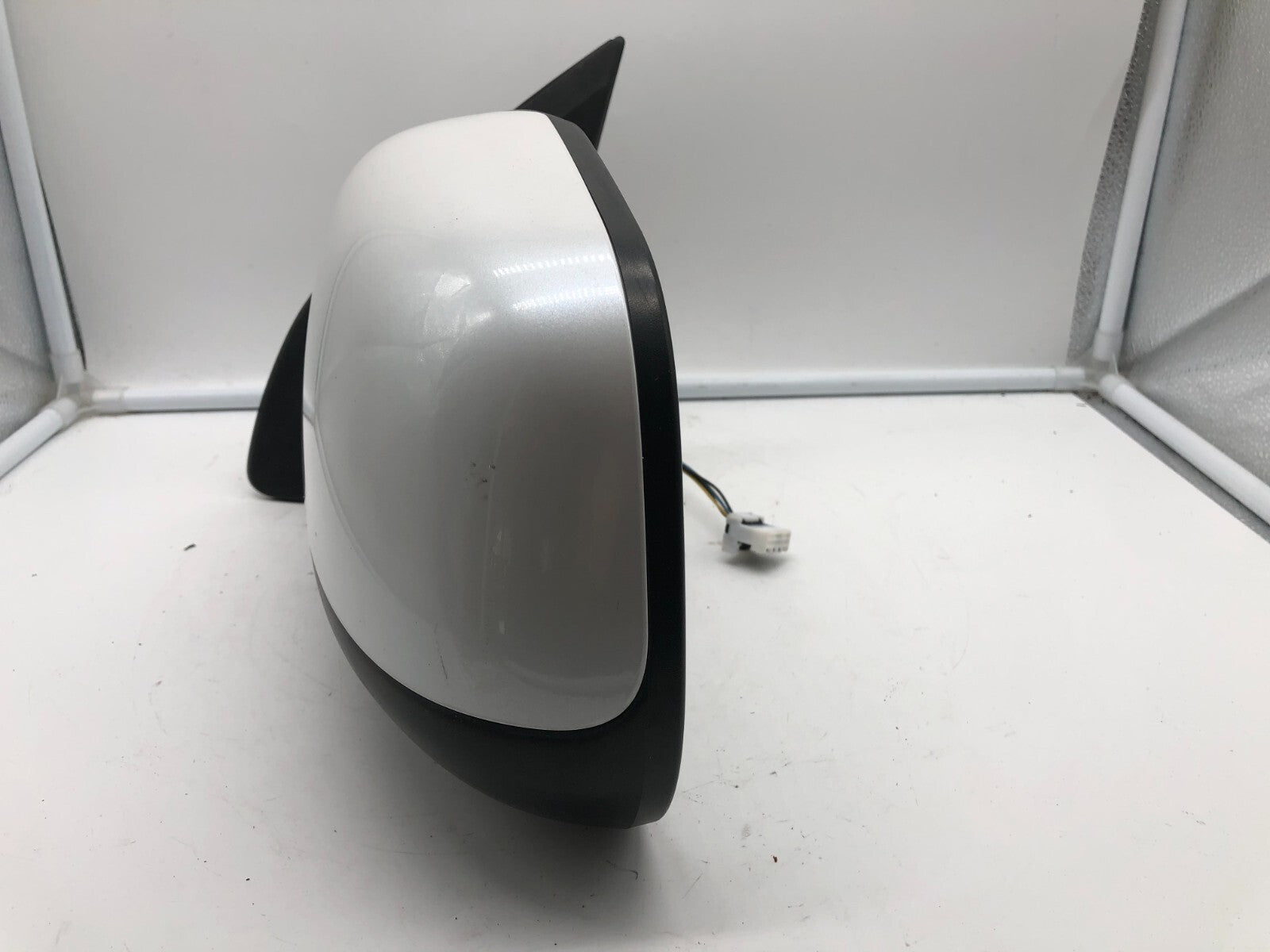 2014-2015 Mitsubishi Outlander Sport Driver Power Door Mirror White A02B26003