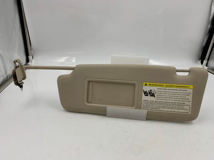 2009-2012 Audi A4 Driver Sun Visor Sunvisor Gray Illumination OEM C04B48016