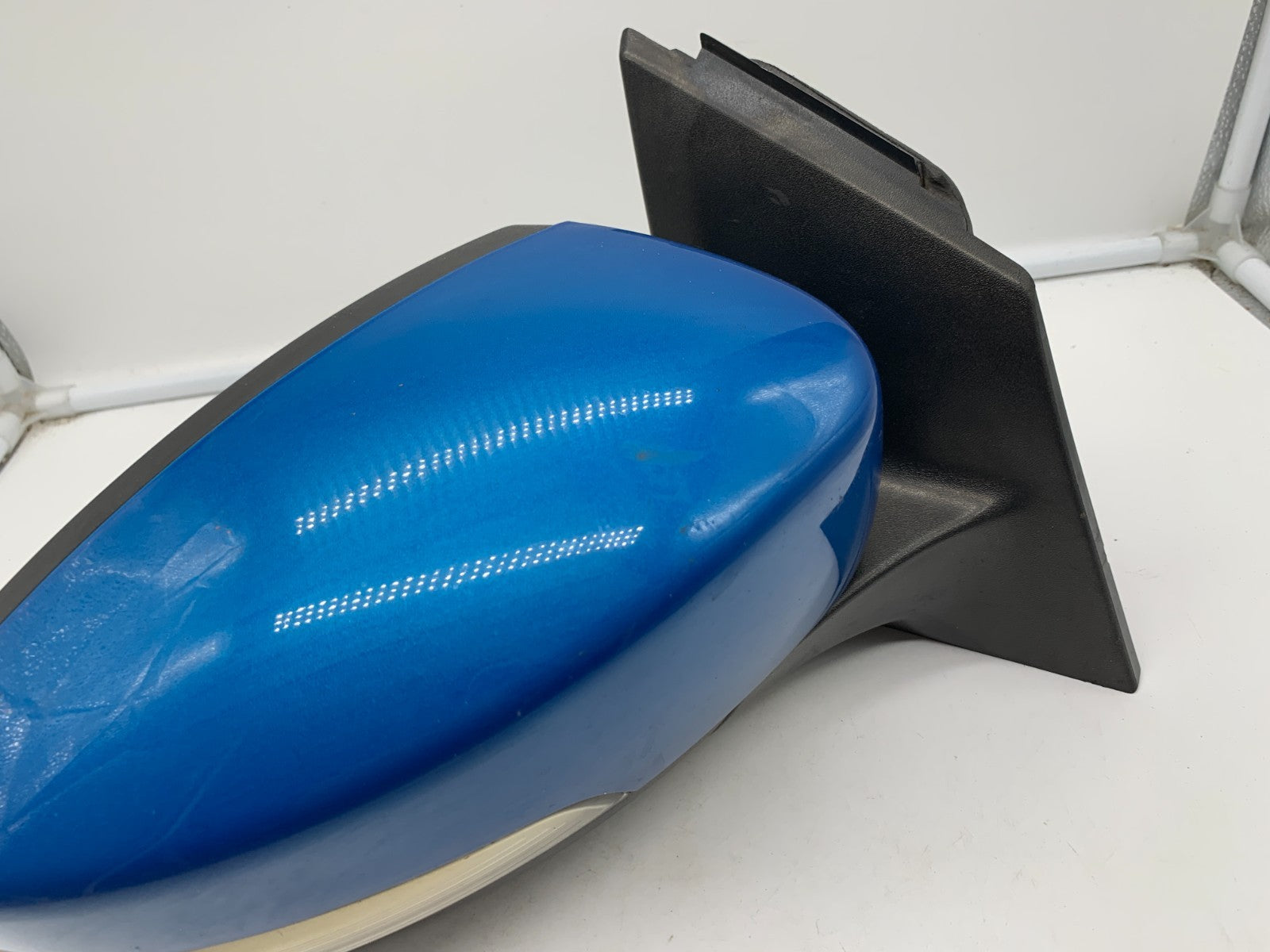 2012-2014 Ford Focus Passenger Side View Power Door Mirror Blue Candy OEM