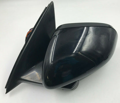2010-2012 Jaguar XJ Driver Side View Power Door Mirror Black BSA OEM A03B09073