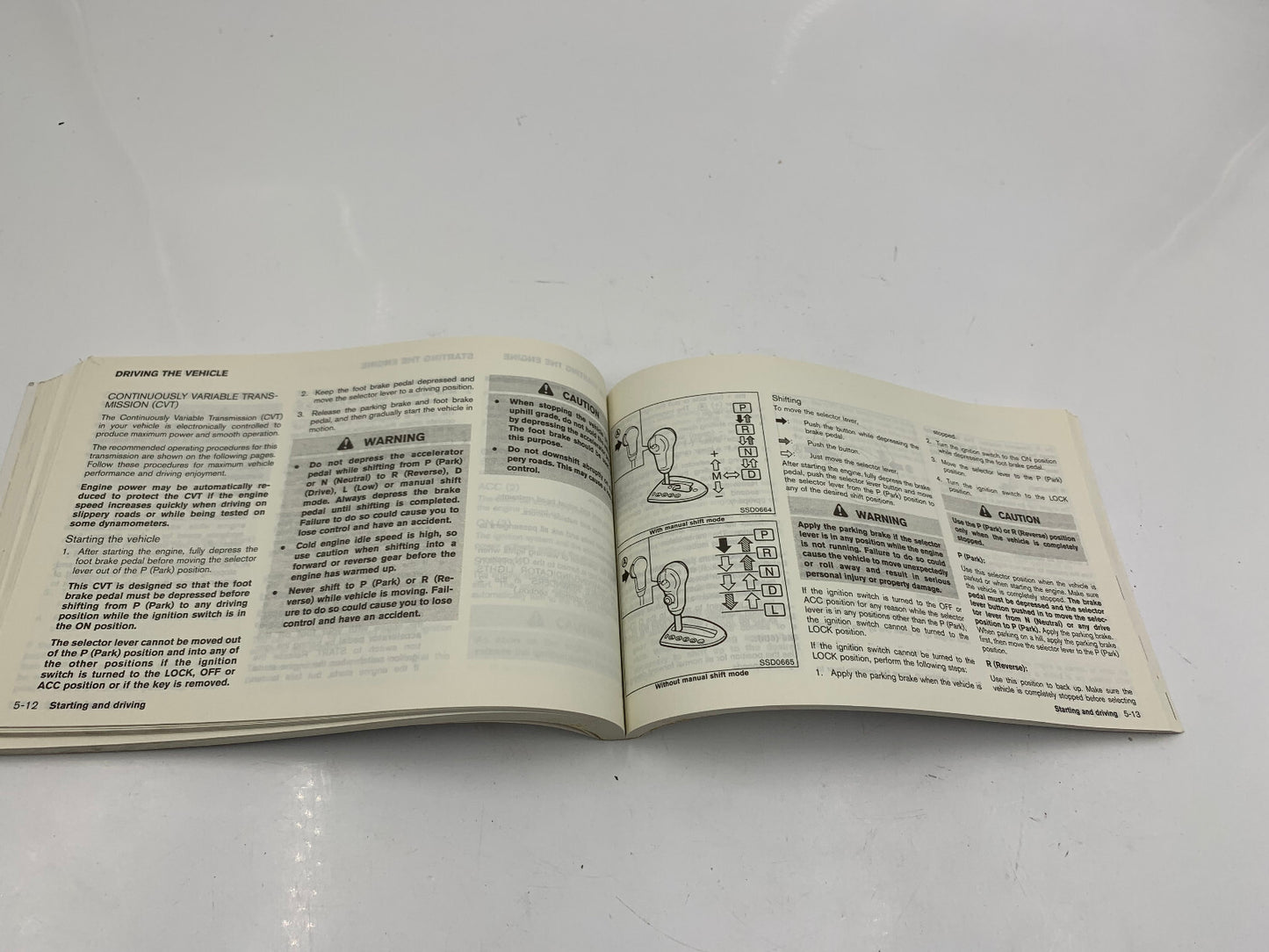 2008 Nissan Rogue Owners Manual OEM E03B34082