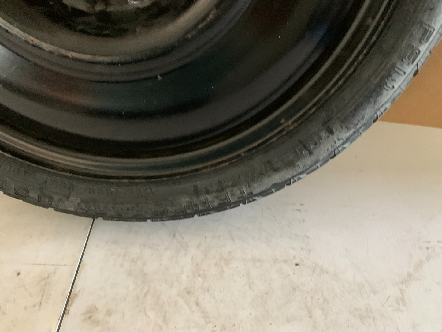 2004-2013 Mazda 3 Mazda3 16" Spare Tire Compact Donut T125/70D16