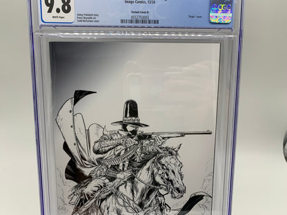 Deadly Tales of the Gunslinger #1 CGC 9.8 1:50 B&W Virgin Incentive McFarlane