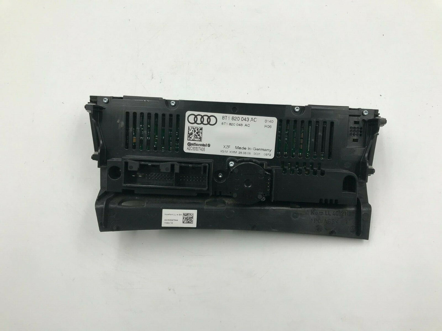 2009-2012 Audi A4 AC Heater Climate Control Unit OEM E01B15016