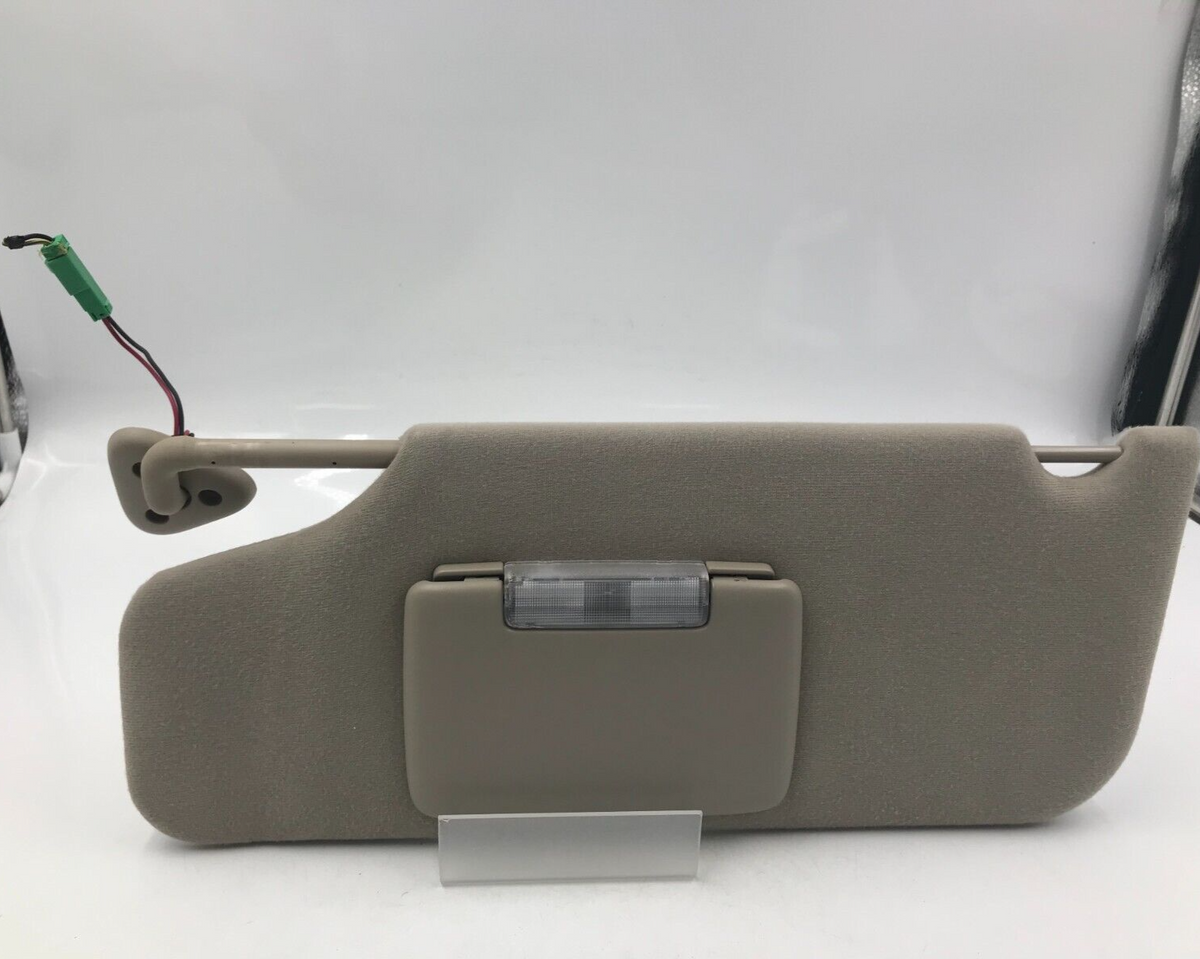 2008-2009 Mercury Sable Driver Sun Visor Sunvisor Gray Illuminated OEM D02B29042