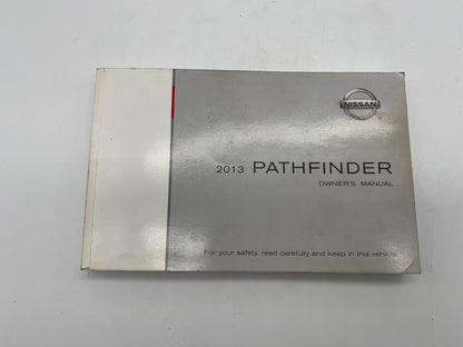 2013 Nissan Pathfinder Owners Manual Set with Case OEM C03B29006