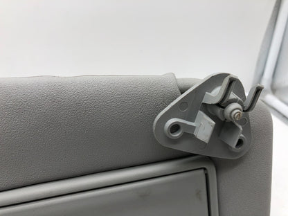 2007-2017 Mitsubishi Lancer Passenger Sun Visor Gray OEM A02B12004