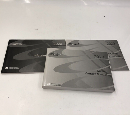 2020 Chevrolet Malibu Owners Manual Set OEM A01B58011