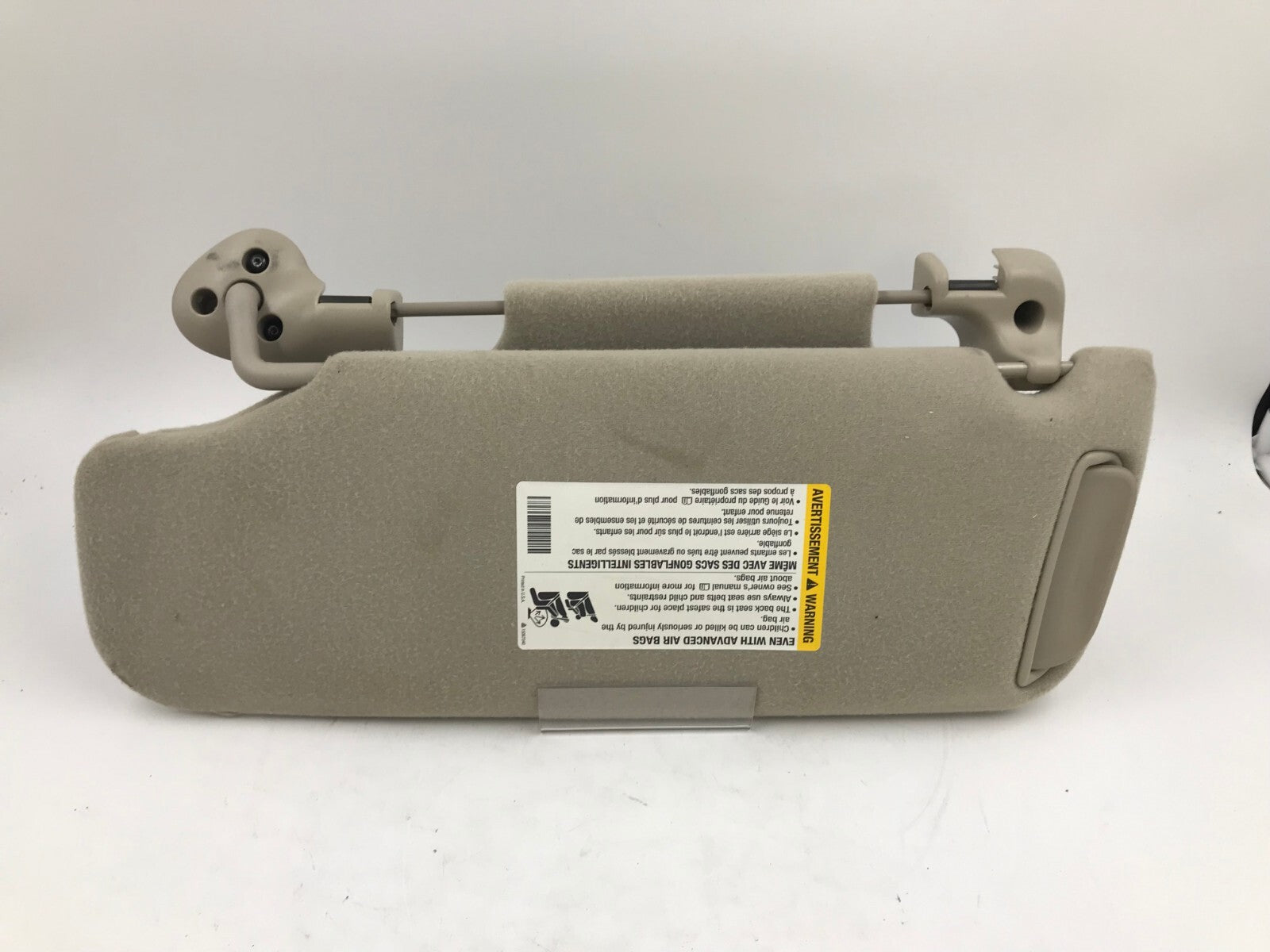 2000 Chevrolet Tahoe Passenger Sun Visor Gray Illuminated OEM B03B50053