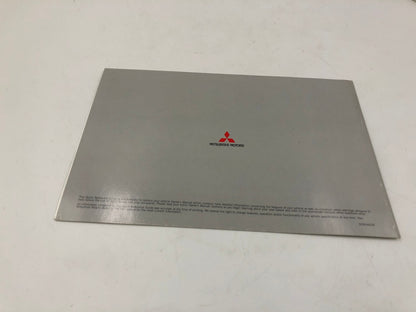 2006 Mitsubishi Galant Owners Manual Set with Case OEM D01B40014