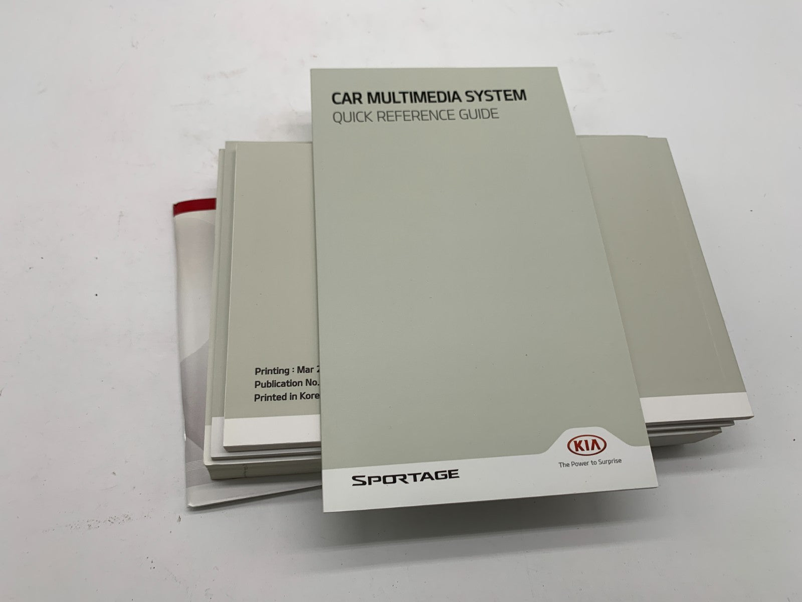2020 Kia Sportage Owners Manual Set OEM B04B27011