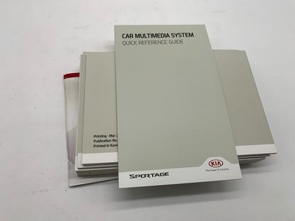 2020 Kia Sportage Owners Manual Set OEM B04B27011