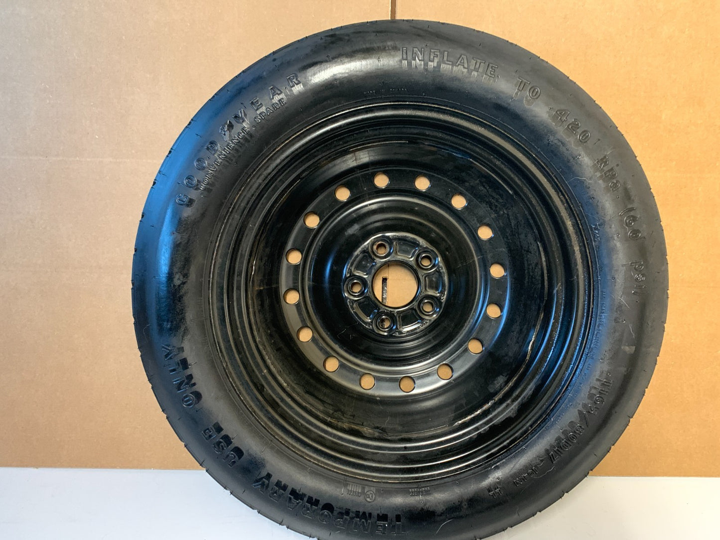 2013-2016 Honda CRV CR-V Spare Tire 17" Wheel Compact Donut T165/80D17