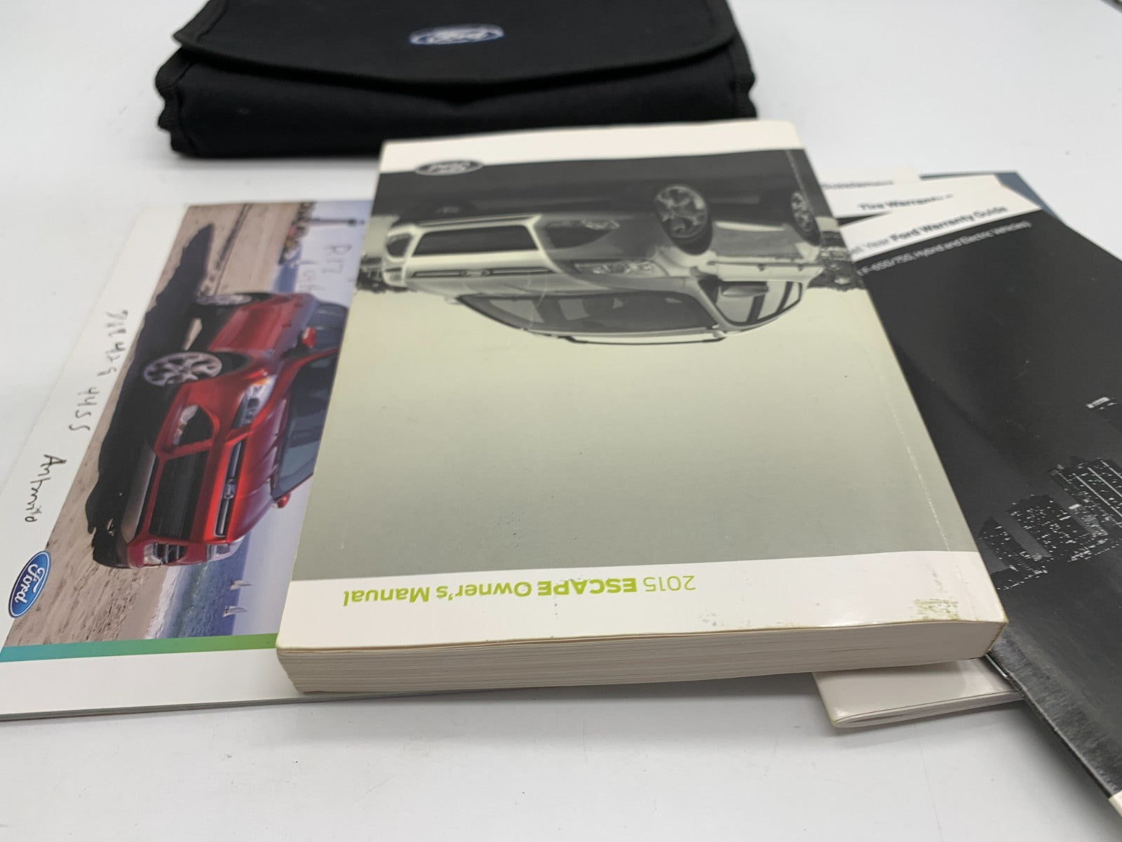 2015 Ford Escape Owners Manual Set with Case OEM C02B14056