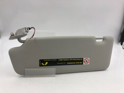 2009-2012 Audi A4 Passenger Sun Visor Sunvisor Gray Illuminated OEM D02B06049