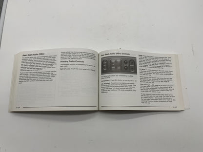 2004 Buick Rendezvous Owners Manual Set with Case OEM C03B24011