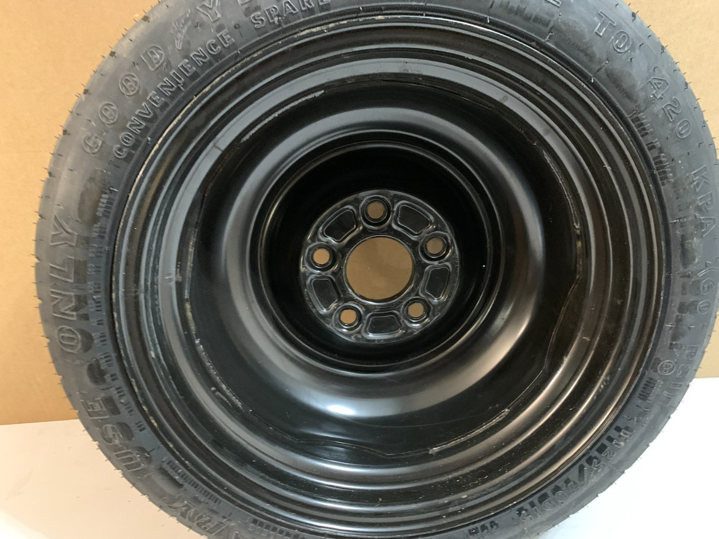 2010-2015 Honda Civic 15" Spare Tire Compact Donut OEM T125/70D15 Wheel