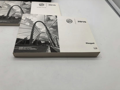 2015 Buick Regal Owners Manual Set with Case OEM R01B20015