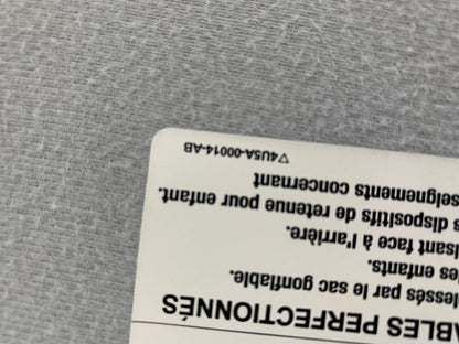 2005-2007 Mercury Montego Sun Visor  Gray Illuminated OEM A01B55042