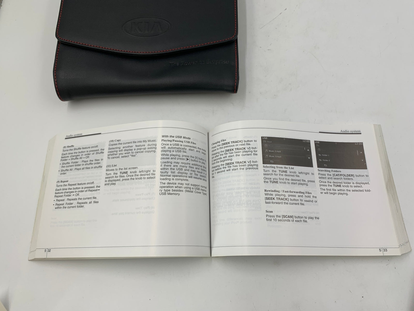 2016 Kia Optima Sedan Owners Manual with Case OEM D01B64004