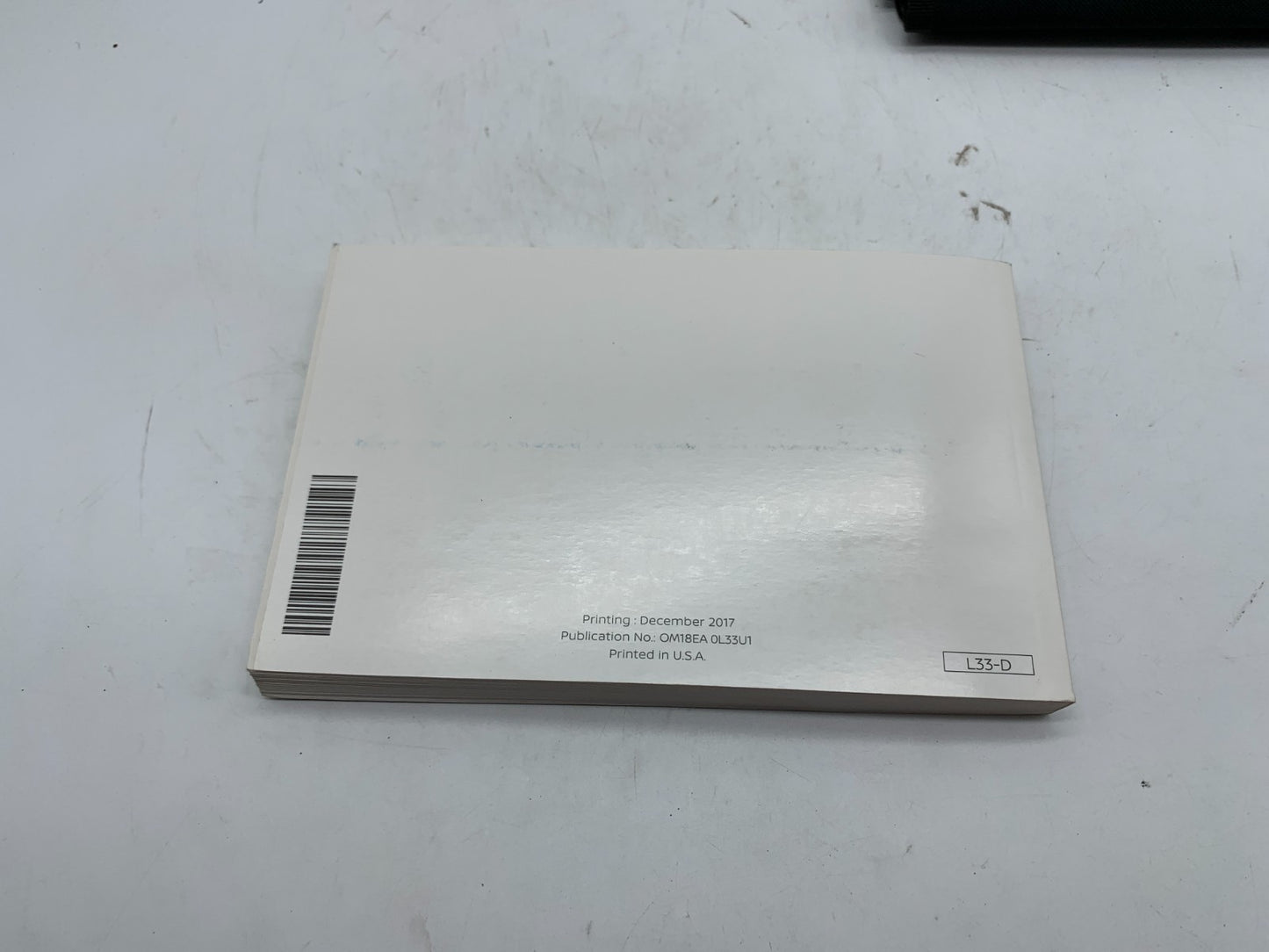 2018 Nissan Altima Sedan Owners Manual Set With Case OEM A04B05014