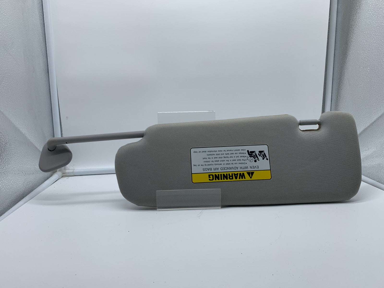 2011-2015 Hyundai Sonata Passenger Sun Visor Gray OEM B03B46048