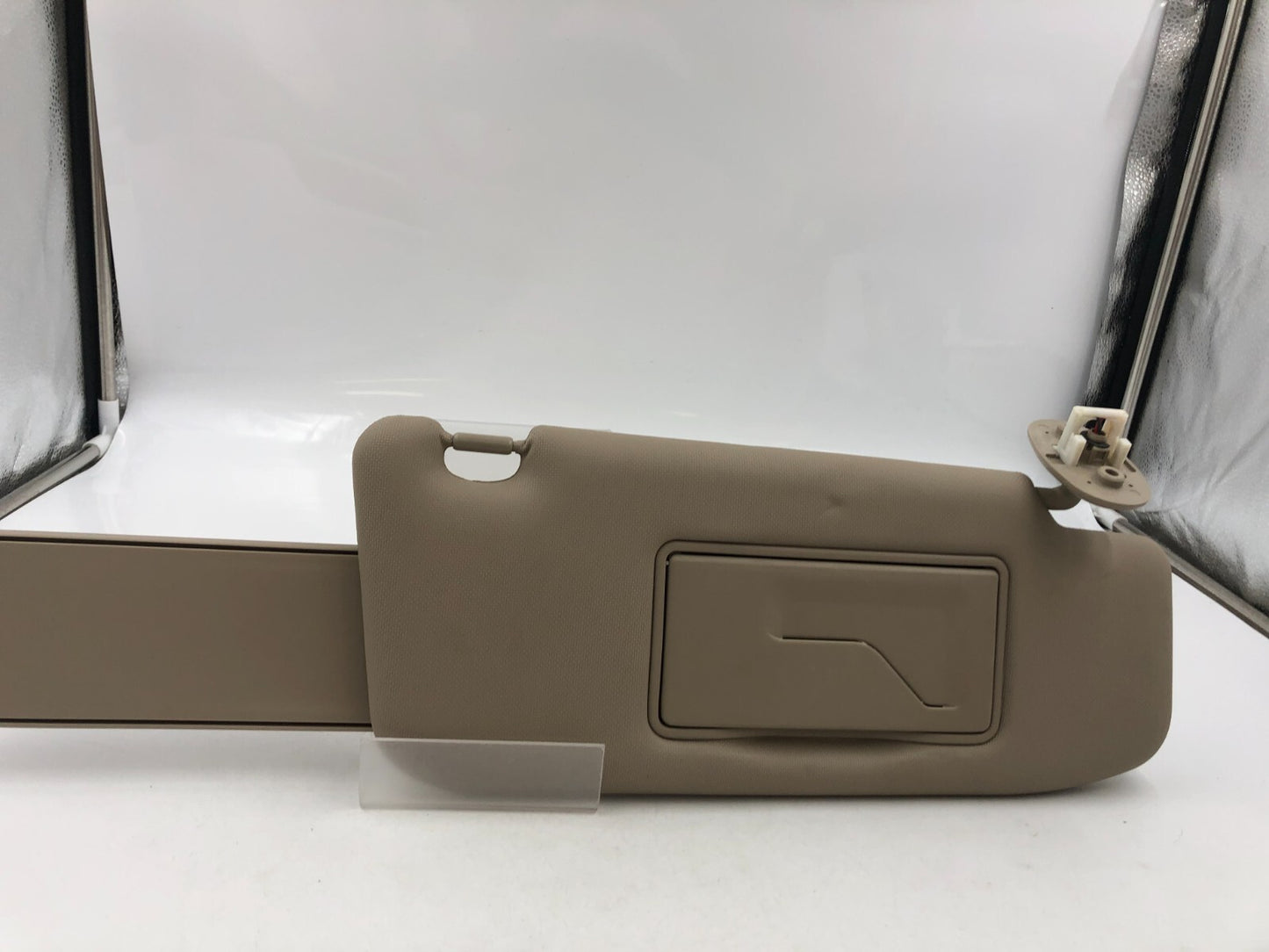 2010-2013 Suzuki Kizashi Passenger Sun Visor Sand Illuminated OEM A01B53045
