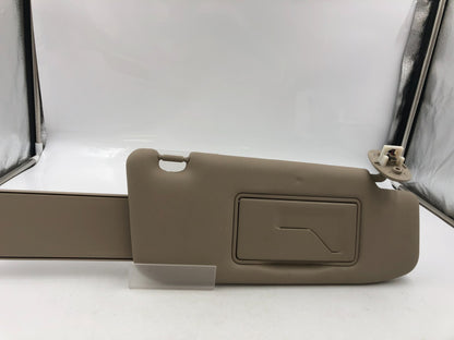 2010-2013 Suzuki Kizashi Passenger Sun Visor Sand Illuminated OEM A01B53045