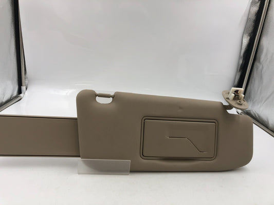 2010-2013 Suzuki Kizashi Passenger Sun Visor Sand Illuminated OEM A01B53045