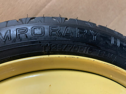 2006-2017 Mazda 5 Mazda5 16" Spare Tire Wheel Compact Emergency Donut T125/70D16