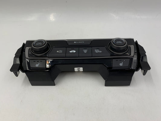 2016-2018 Honda Civic AC Heater Climate Control Unit OEM A01B08033