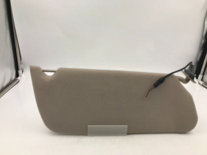 1998-1999 Cadillac Deville Driver Sun Visor Gray Illuminated OEM E01B41081