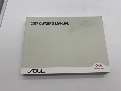2017 Kia Soul Owners Manual Set with Case OEM R01B22023