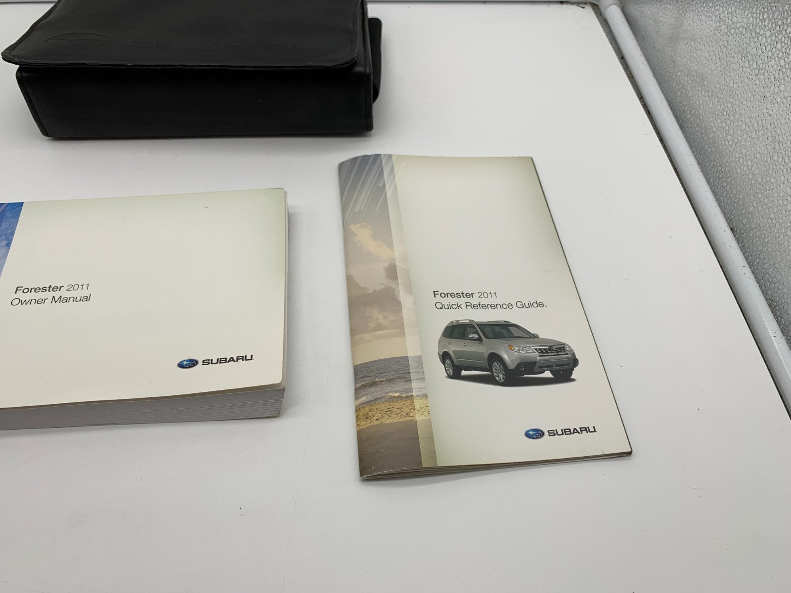 2011 Subaru Forester Owners Manual Set with Case OEM A01B44009